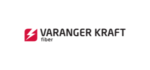 Logo Varanger kraft fiber